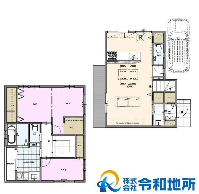 中古戸建　藤沢市辻堂5丁目の間取り