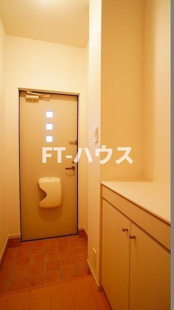 ベルアンジュ壱番館の玄関