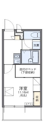 【間取り】 | レオパレス寺地