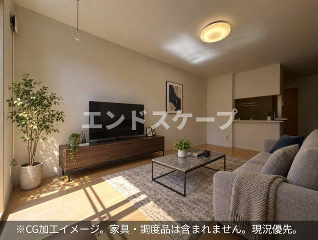 ローズメゾンの居間・リビング|高崎、前橋のお部屋探しはエンドスケープまで！お客様の理想お聞かせ下さい♪