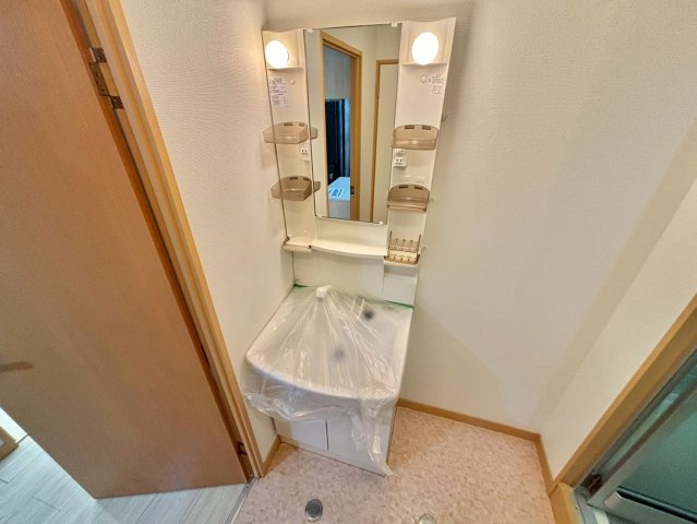ハッピーコート三宅の洗面所