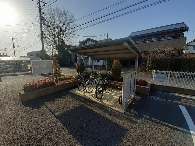 パーク　サイド　エイシュウのその他共用部分|駐輪場です
