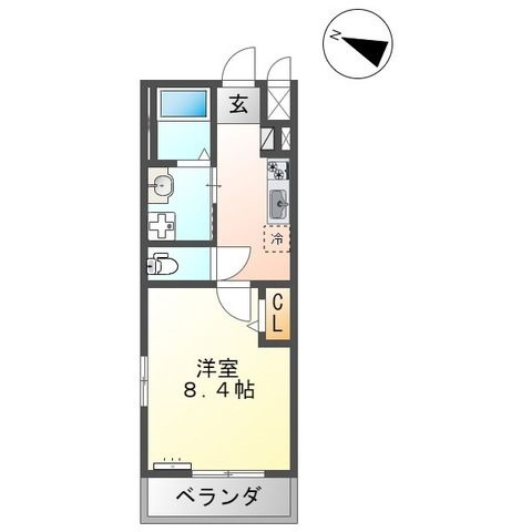 Ｓ－ＢＬＯＯＤ　ＯＺＵ　ＢＡＳＥの間取り
