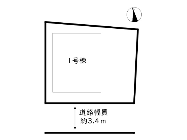 【区画図】 | 姫路市庄田第3／全1棟
