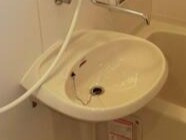 ハイツボヌールの洗面所