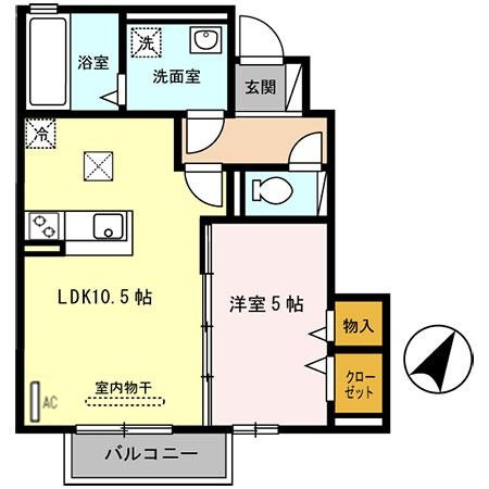 サニーレジデンスの間取り