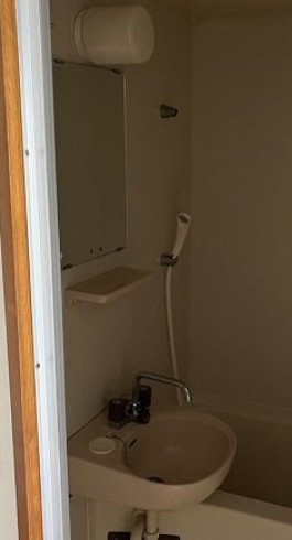 秦野市下大槻の賃貸マンションの洗面所