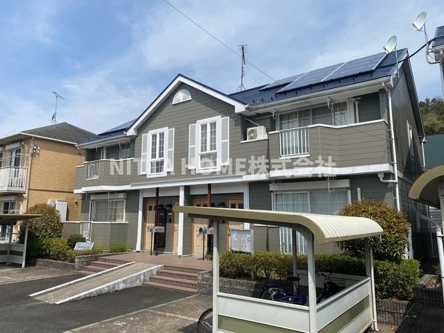 福知山市駒場新町３丁目のアパートの外観|１フロア２戸のアパートです◇