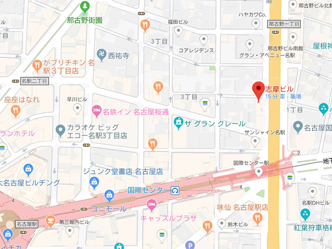 志摩ビルの地図