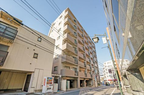 エクセルシオール荻窪の外観|平成９年築の新耐震基準マンション、エクセルシオール荻窪は即日現地案内可能となっておりますので、お気軽にお問い合わせください！