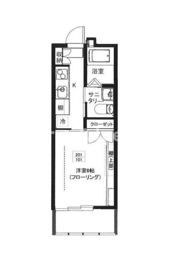 【間取り】 | コートハウス上用賀