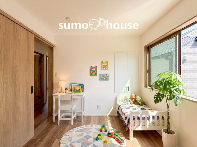 分譲戸建　駒岡4丁目　2号棟の子供部屋|お子さんと一緒に遊べます