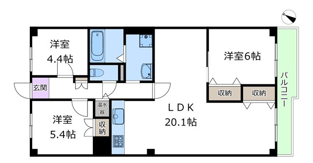 【間取り】 | 千里台スカイハイツB棟 | エイブルにて取扱い可能な住宅ローンは、全部で10種類以上！お客様にピッタリの住宅ローンを当社のFPよりご案内させて頂きます。住宅ローンのご相談だけでも、お気軽にご相談下さいませ。
