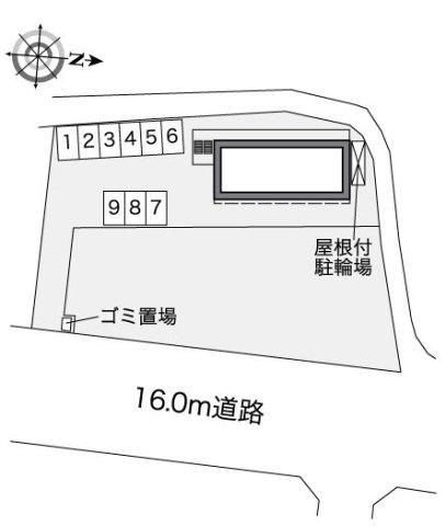 【駐車場】 | レオパレスエスエイチⅡ