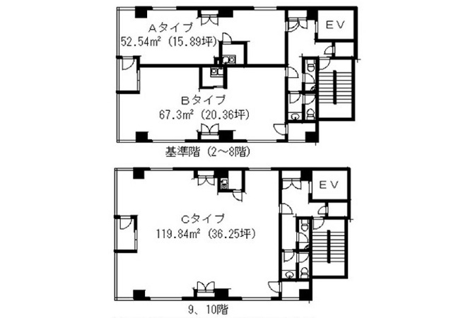 【間取り】 | NISHITENMA　FUKUE　BLDG