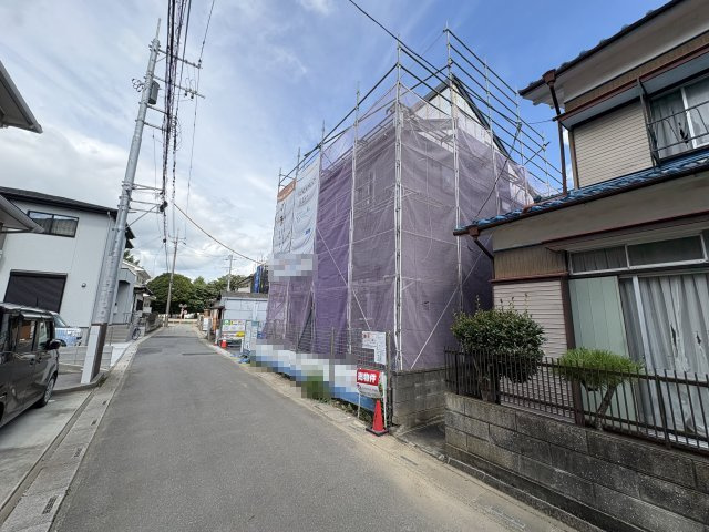 【前面道路含む現地写真】 | 熊谷市別府第5   LiveleGarden.s　新築戸建　全1棟　1号棟