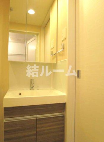 板橋区東新町１丁目の賃貸マンションの洗面所