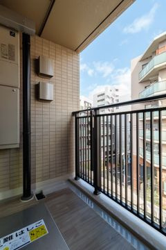 コノート茗荷谷のバルコニー