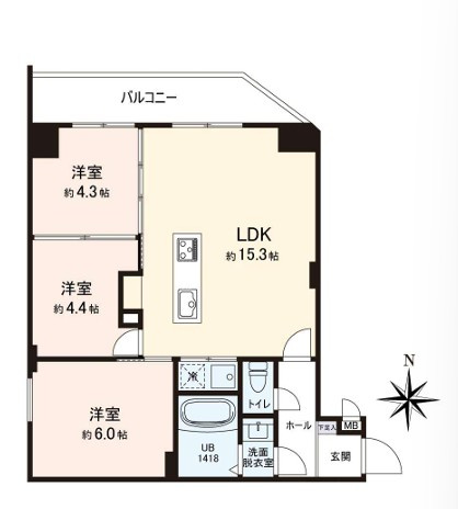 VISTA豊島の間取り
