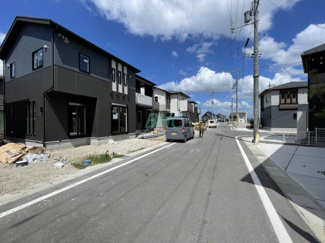 【前面道路含む現地写真】 | 雄琴５丁目　全１４棟２期５号棟
