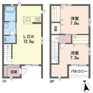 【間取り】 | ピースフル岩崎