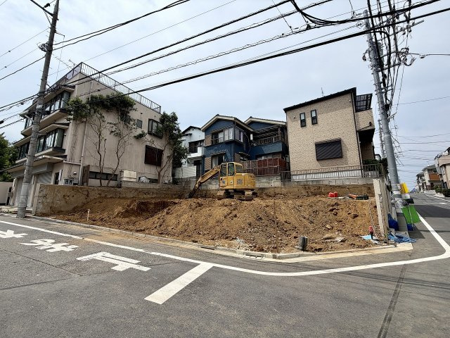 板橋区四葉1丁目　東南角地×建築条件なし　限定2区画