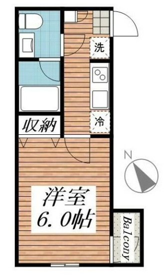 【間取り】 | ｃｈｏｕｃｈｏｕ阿佐ヶ谷Ａ棟