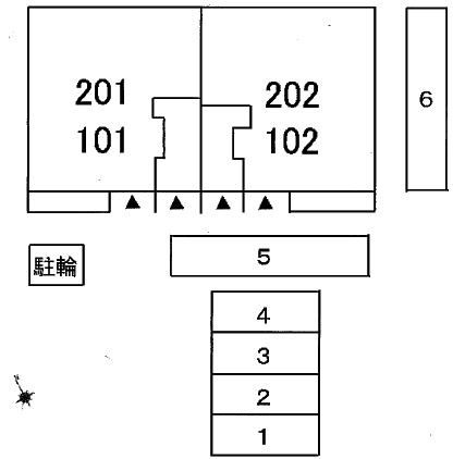 ブローテＮＨの駐車場