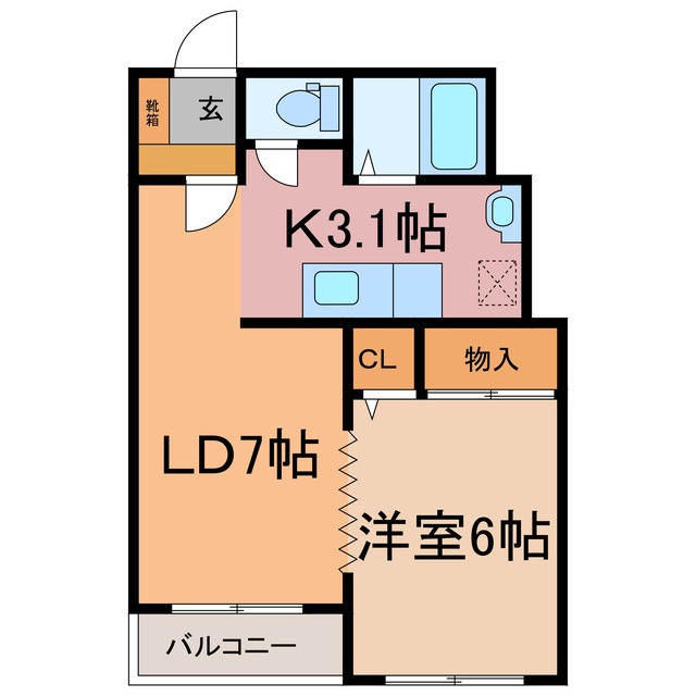 ロイヤル弐番館の間取り