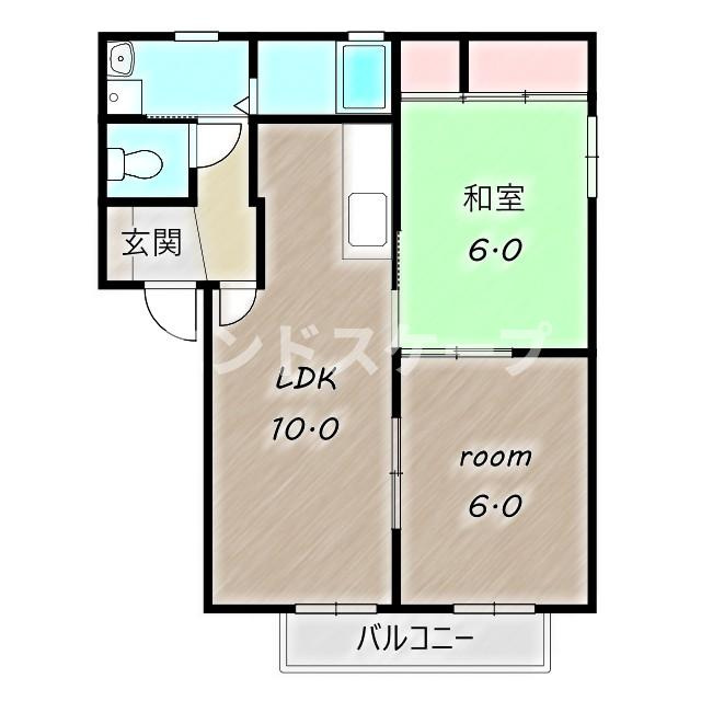 レジデンスみなみIの間取り|高崎、前橋のお部屋探しはエンドスケープまで！お客様の理想お聞かせ下さい♪