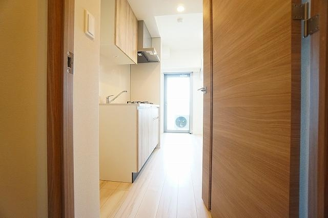 墨田区向島５丁目の賃貸マンションの玄関