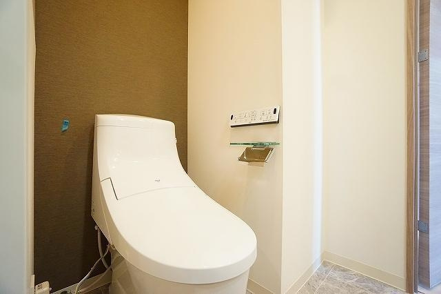 墨田区向島５丁目の賃貸マンションのトイレ