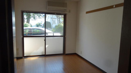 二面採光　明るい部屋です