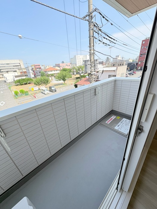 D-Gran 飯田町のバルコニー
