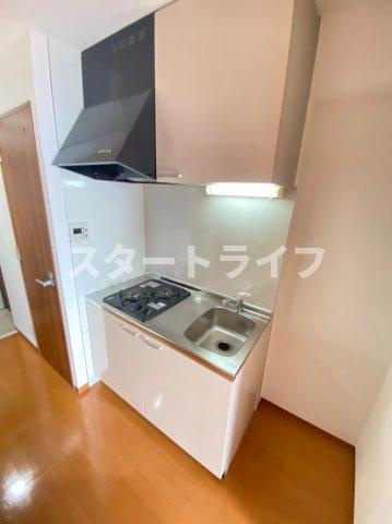 大阪市淀川区木川東２丁目の賃貸マンションのキッチン