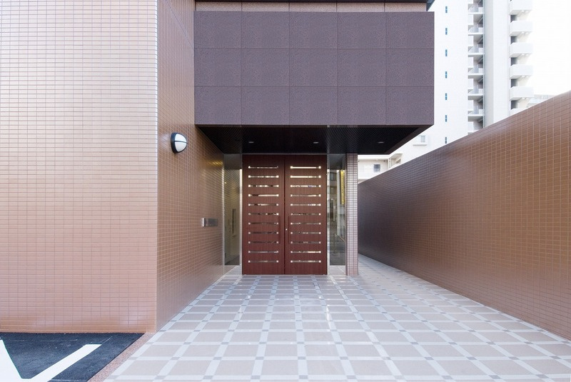 サヴォイ　グランデヴィル　東住吉小学校区のエントランス|サヴォイ　グランデヴィル　