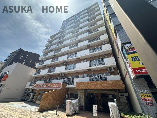 東神奈川ダイヤモンドマンションの外観|最寄り駅は東神奈川駅徒歩８分、横浜駅までも徒歩圏！道のり平坦。新規フルリノベーション８階角部屋！