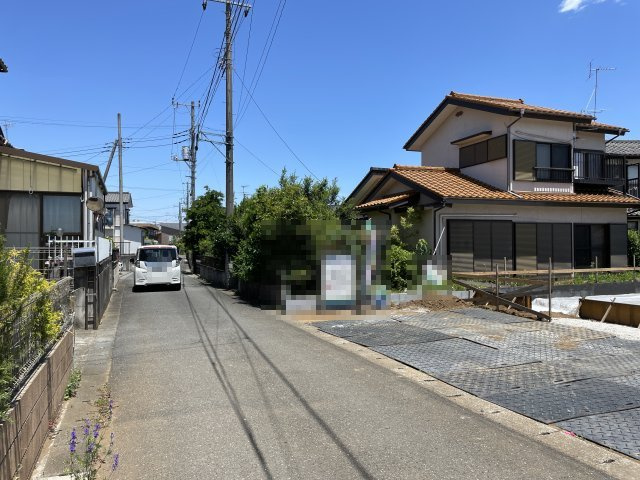 【前面道路含む現地写真】 | 滑川町月輪　いろどりアイタウン　25-P1　新築戸建　全1棟　1号棟