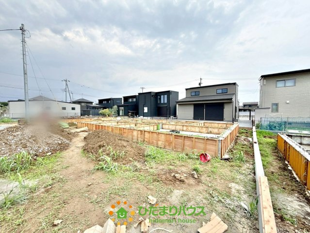 加須市下高柳第3　新築一戸建て　02　クレイドルガーデンの外観|26/06/12 撮影