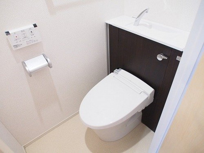 【トイレ】 | クレール姫路Ⅱ | 落ち着いたトイレです