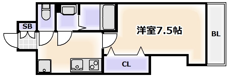 Luxe我孫子の間取り