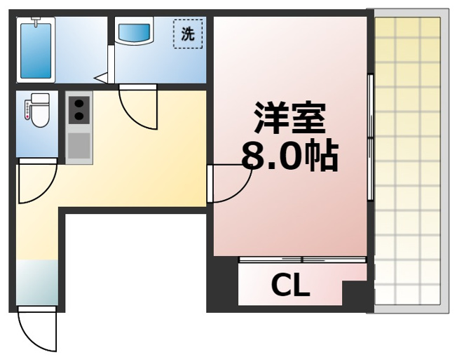 【間取り】 | クイーンライフ東今里　仲介手数料無料