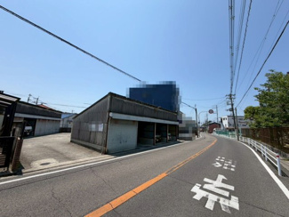 【前面道路含む現地写真】 | 深井中町　売土地 | 土地間口約１６．３ｍ！たっぷりの陽光に包まれる明るい住まいになりますね！