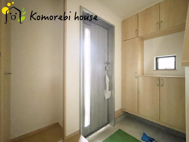 蓮田市黒浜2343番　新築一戸建て　ハートフルタウン　Cの玄関|毎日通る玄関はこちらです