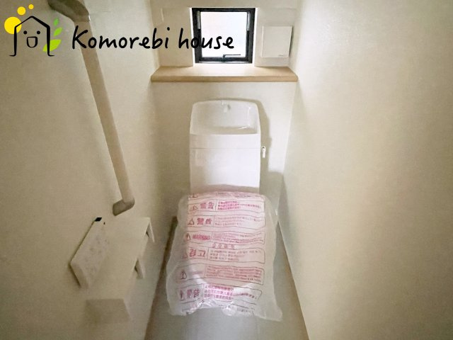 蓮田市黒浜2343番　新築一戸建て　ハートフルタウン　Cのトイレ|トイレもきれいです