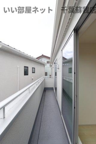 マイホームネクスト中央区寒川町Ⅱのバルコニー