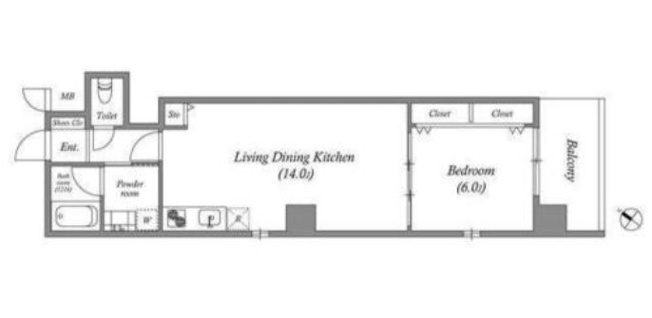 【間取り】 | Broad阿倍野阪南町Residence