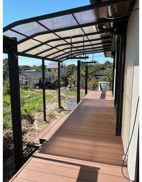 杵築市熊野のバルコニー