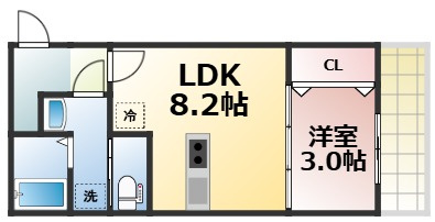 【間取り】 | ステリア森之宮　仲介手数料無料
