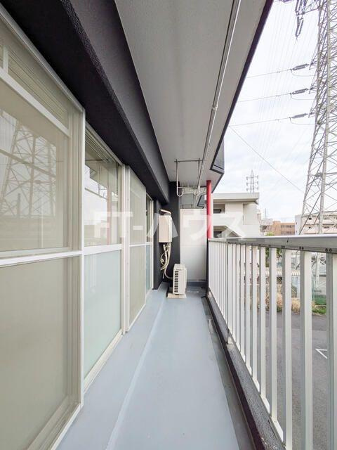パールマンション習志野のバルコニー